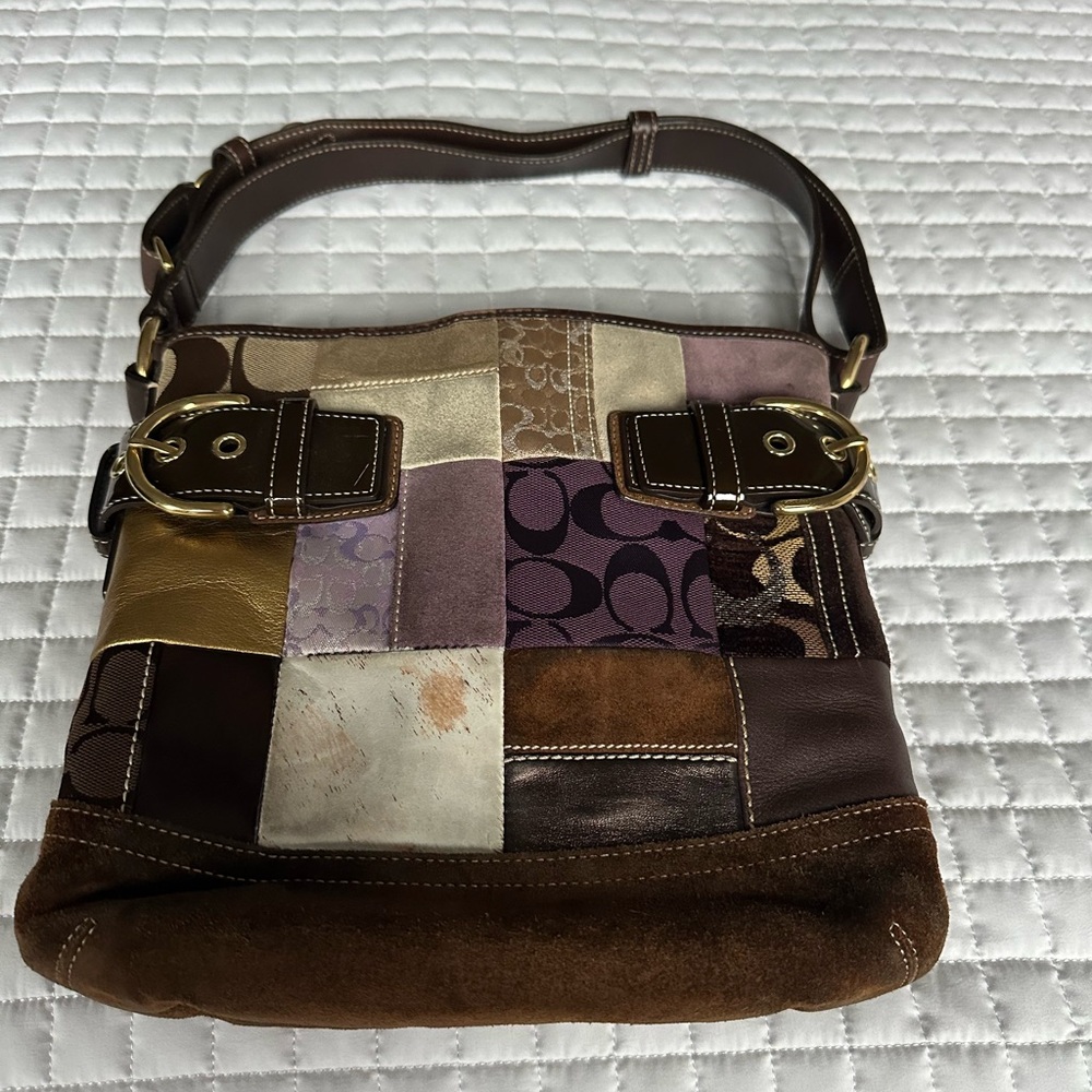Patchwork Coach Purse